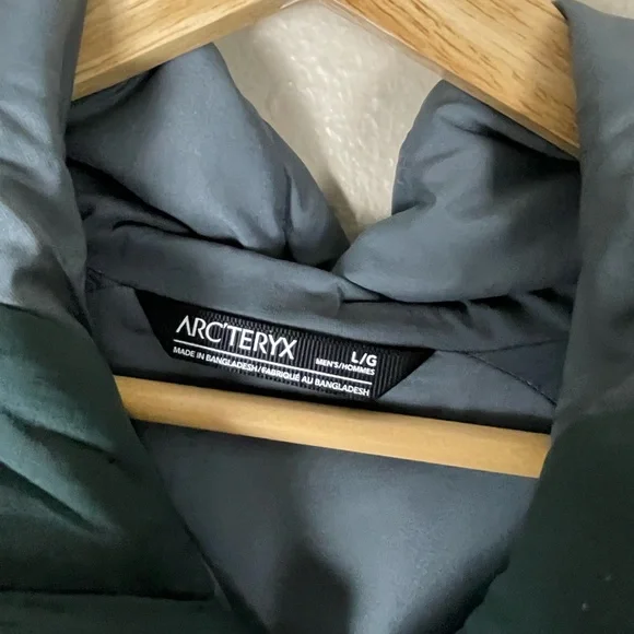 Arcteryx Atom Hoody Green Men’s Large - Picture 6 of 8
